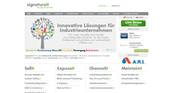 Desktop Screenshot of de.signature-it.com